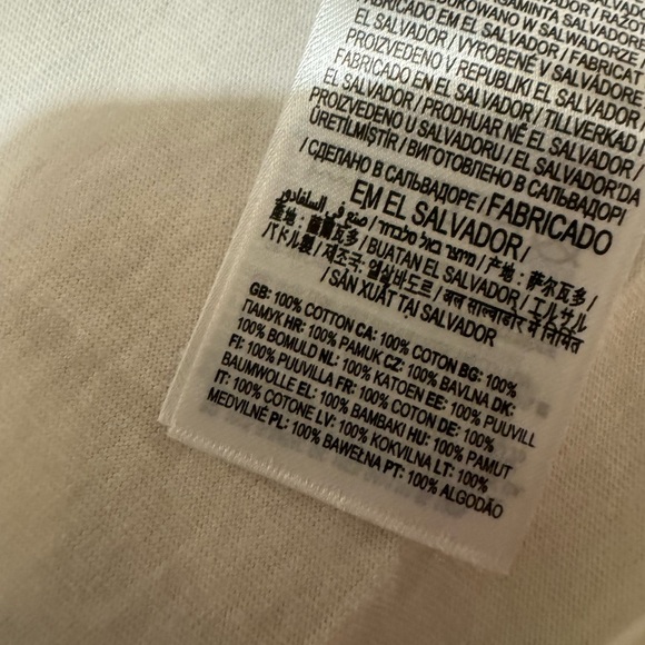 Jansport s/s 70s Snail crewneck tee in cream. Size XS. NWT - Picture 4 of 4